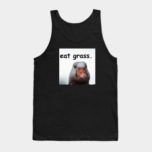 eat grass. Tank Top